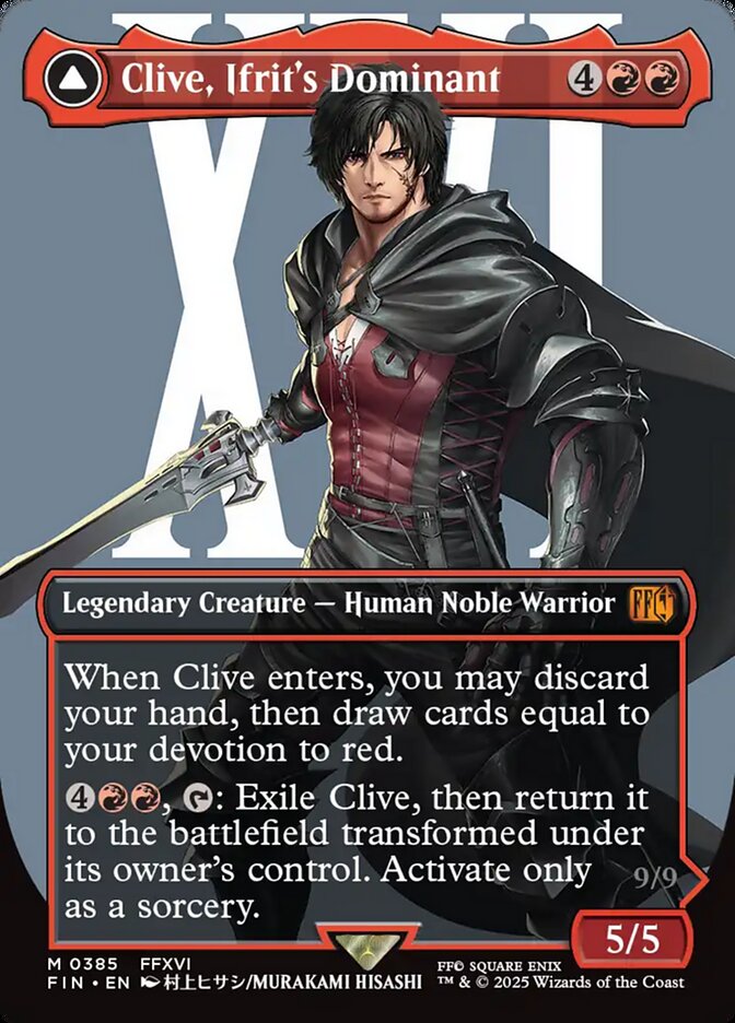 Clive, Ifrit's Dominant Borderless