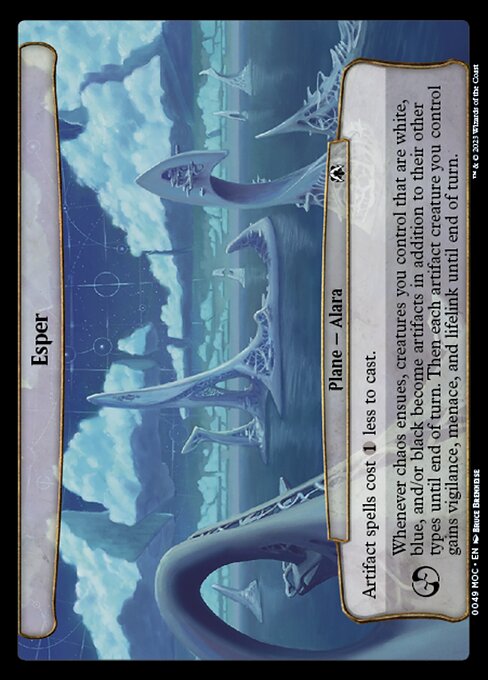 MTG - Search for the Frozen Esper FOIL
