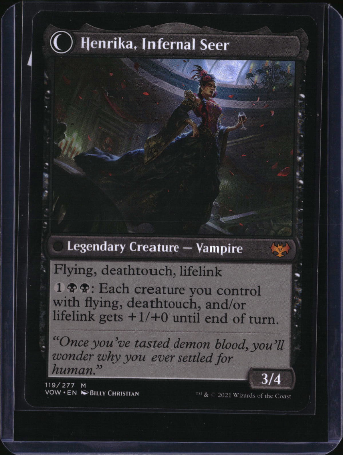 Henrika Domnathi — MTG-580 — actual card back