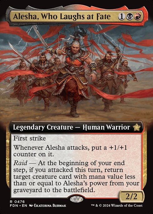 MTG - Alesha, who laughs at fate