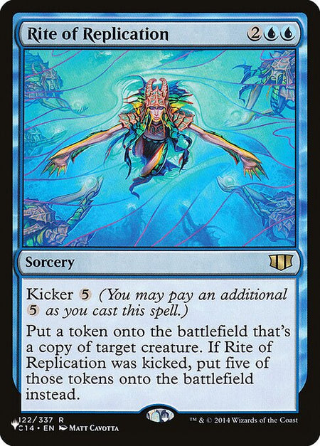MTG - Rite of Replication Foil