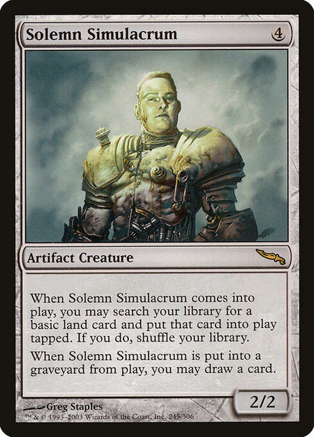 MTG - Solemn Simulacrum