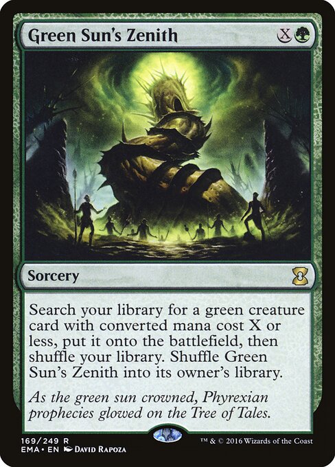 MTG - Green Sun's Zenith