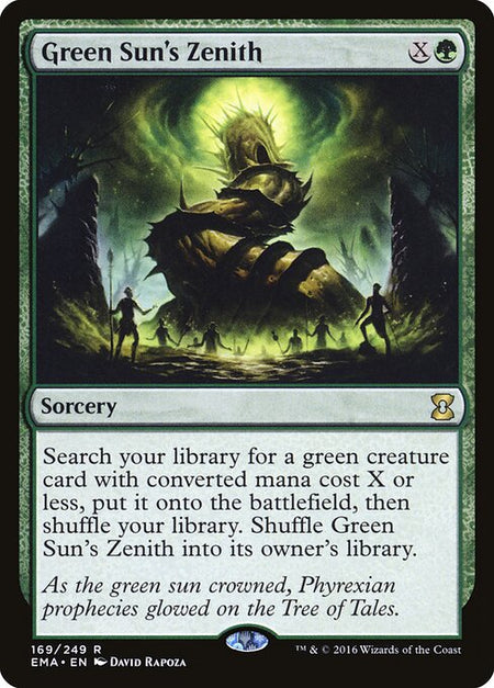 MTG - Green Sun's Zenith