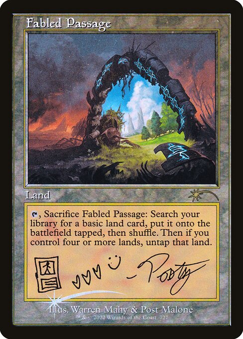 MTG - Fabled Passage foil