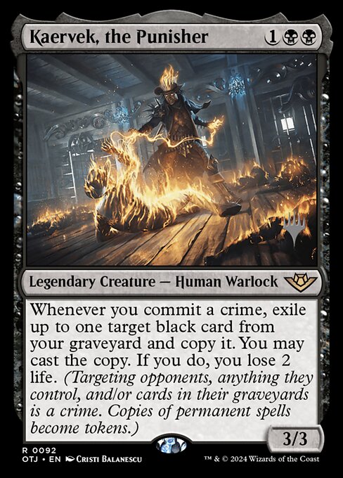 MTG - Kaervek, the Punisher FOIL (Showcase)