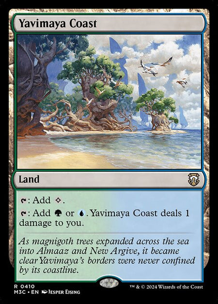 MTG - Yavimaya Coast Foil