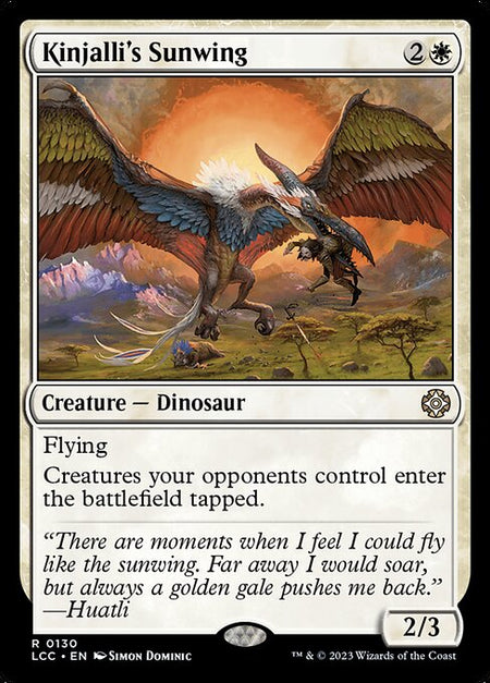 MTG - Kinjalli's Sunwing