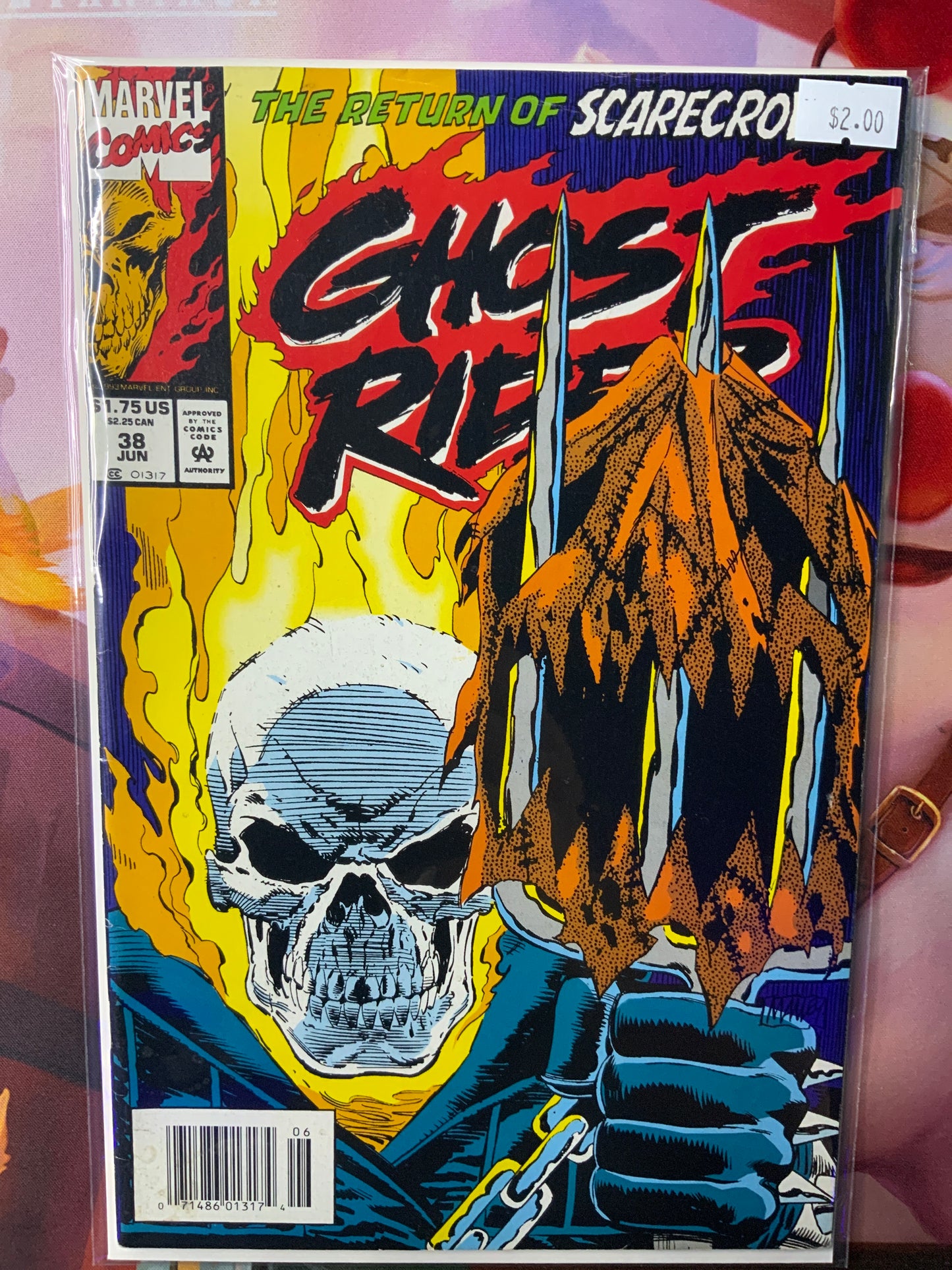 Marvel comics ghost rider 38