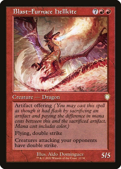 MTG - Blast-Furnace Hellkite Retro
