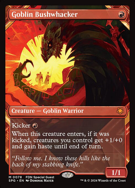 MTG - Goblin Bushwhacker