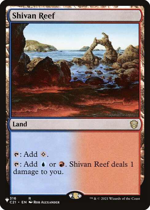 MTG - Shivan Reef-Foil