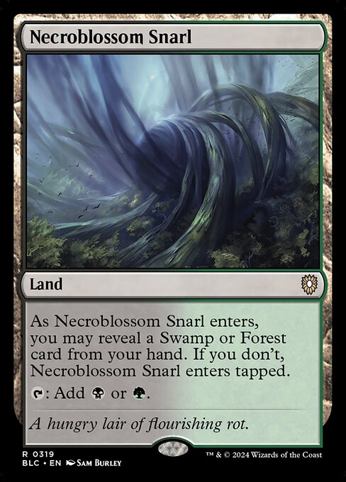 MTG - Necroblossom Snarl