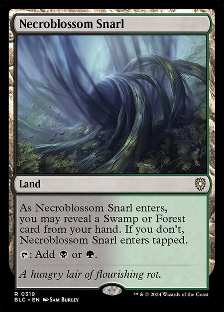 MTG - Necroblossom Snarl