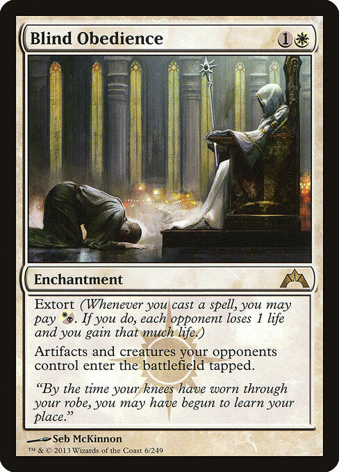 MTG - Blind Obedience
