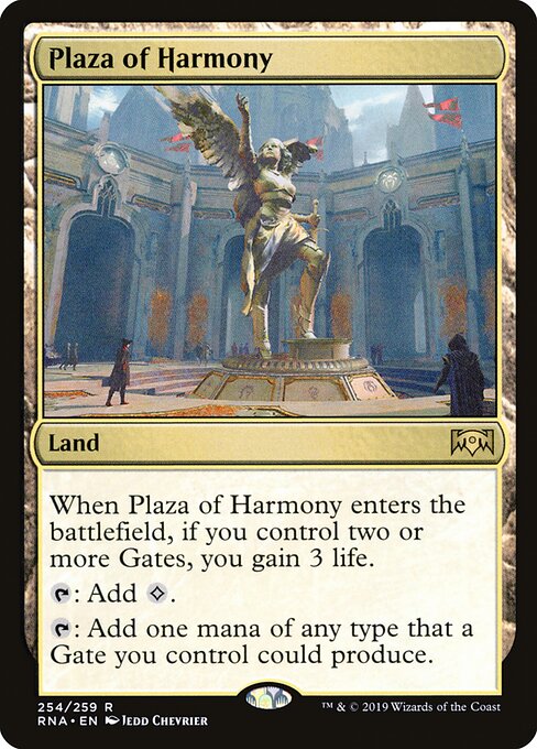 MTG - Plaza of Harmoney