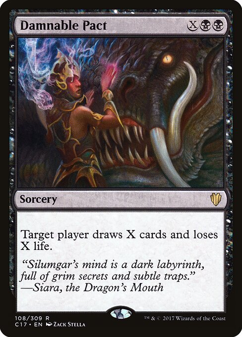 MTG - Damnable Pact