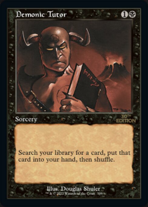 MTG - Demonic Tutor