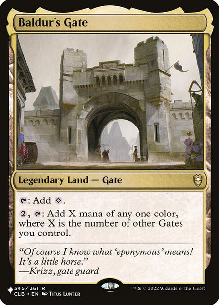 MTG - Baldur's Gate