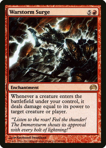MTG - Warstorm Surge