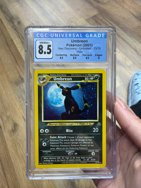 Umbreon CGC 8.5 SLAB