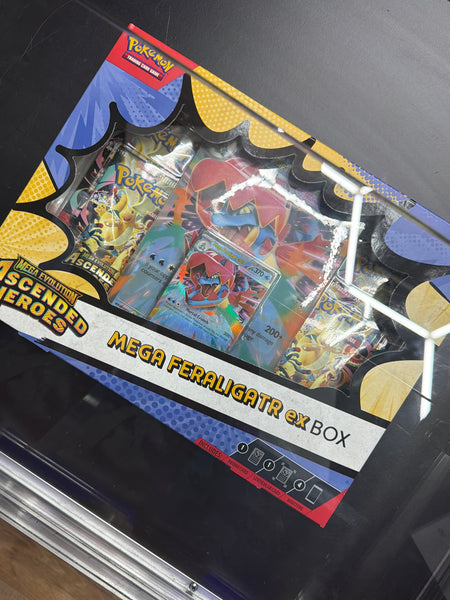 Pokémon: Mega Feraligatr Ex Box Ascended Heroes