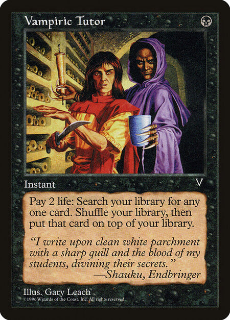 MTG - Vampiric Tutor Retro
