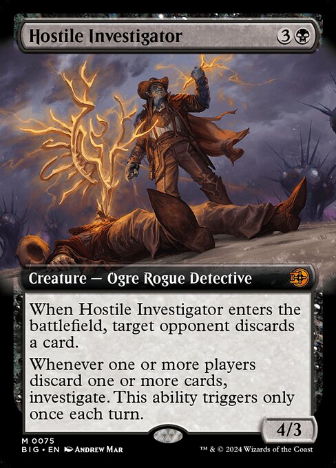MTG - Hostile Investigator