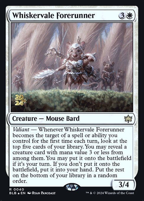 MTG - Whiskervale Forerunner