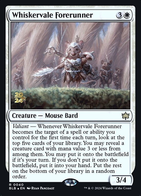 MTG - Whiskervale Forerunner