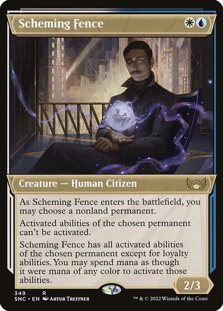 MTG - Scheming fence