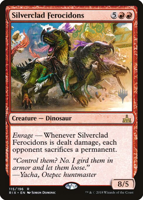 MTG - Silverclad Ferocidons