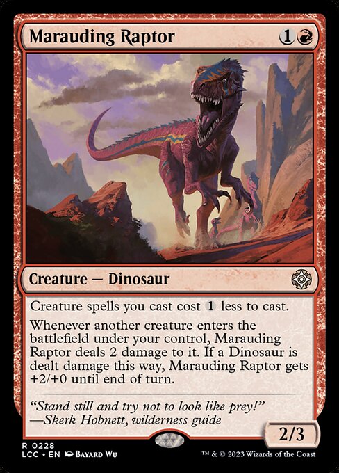 MTG - Marauding Raptor