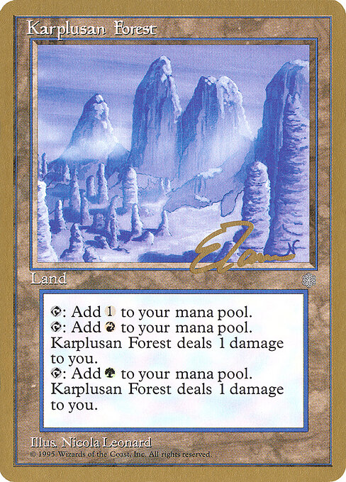 MTG - Karplusan Forest