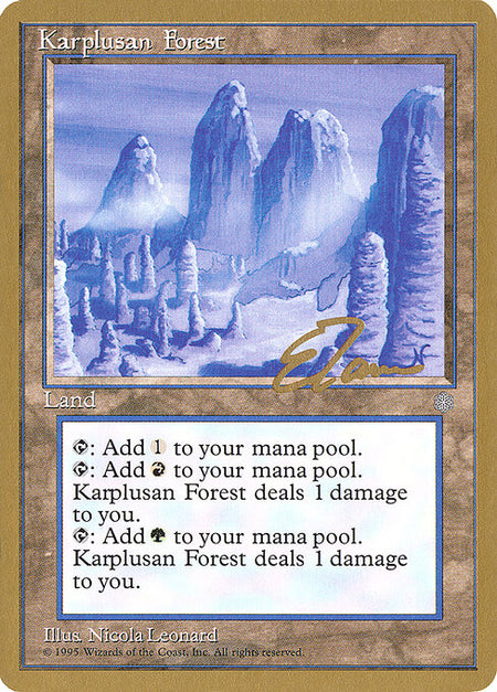 MTG - Karplusan Forest