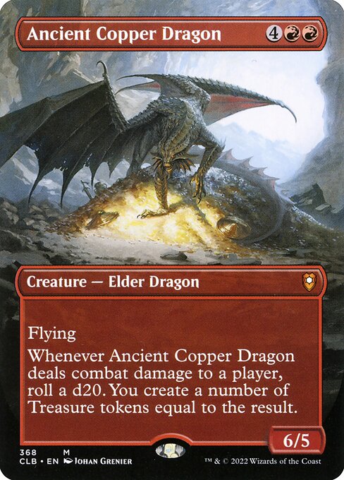 MTG - Ancient Copper Dragon
