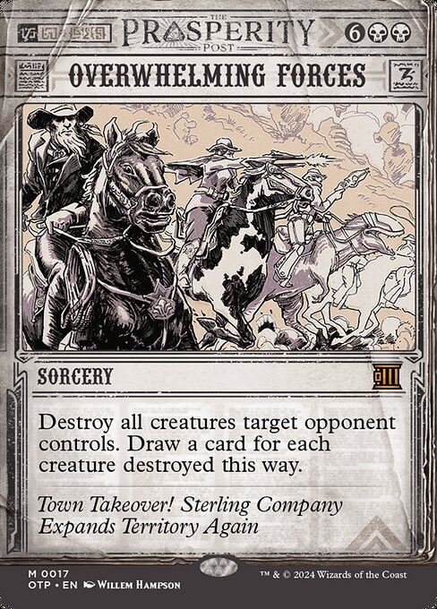 MTG - Overwhelming Forces FOIL