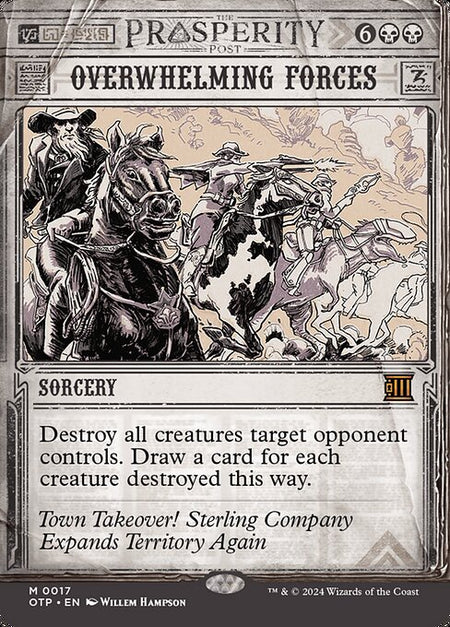 MTG - Overwhelming Forces FOIL