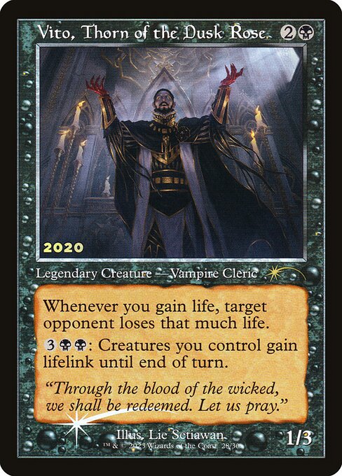 MTG - Vito, Thorn of Dusk Rose