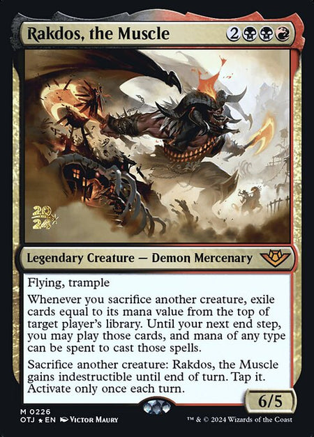 MTG - Rakdos, the Muscle