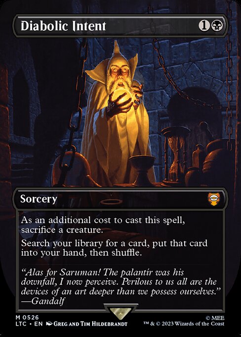 MTG - Diabolic Intent