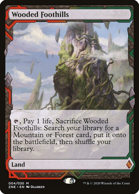 MTG - Wooded Foothills