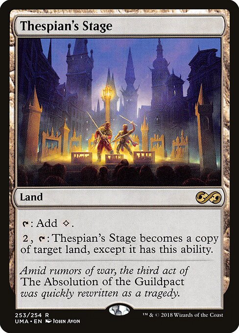 MTG - Thespian's Stage (Borderless)