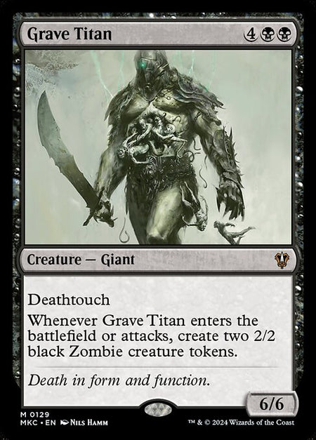 MTG - Grave Titan