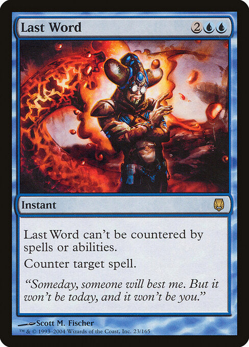 MTG - Last Word