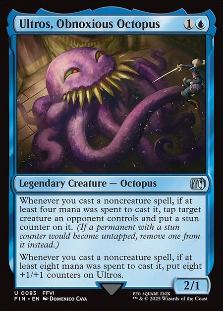 MTG - Ultros, Obnoxious octopus foil
