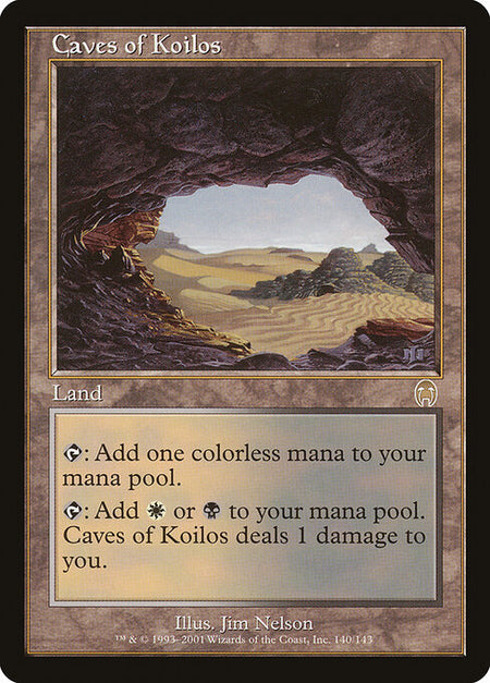 MTG - Caves of Koilos-Foil&Borderless