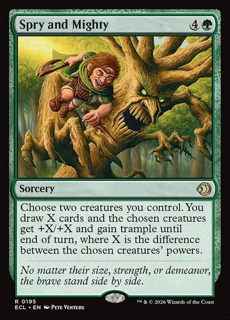 MTG - Spry and Mighty