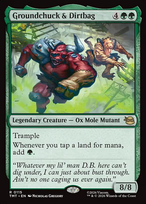 MTG - Groundchuck & Dirtbag FOIL