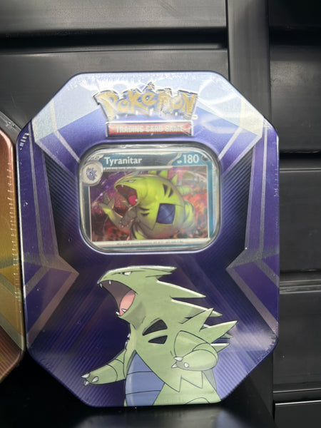 Tyranitar Triple Whammy Tin